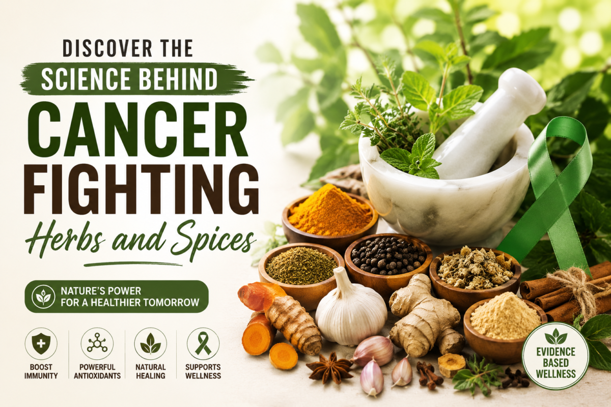 Discover the Science Behind Cancer Fighting Herbs and Spices