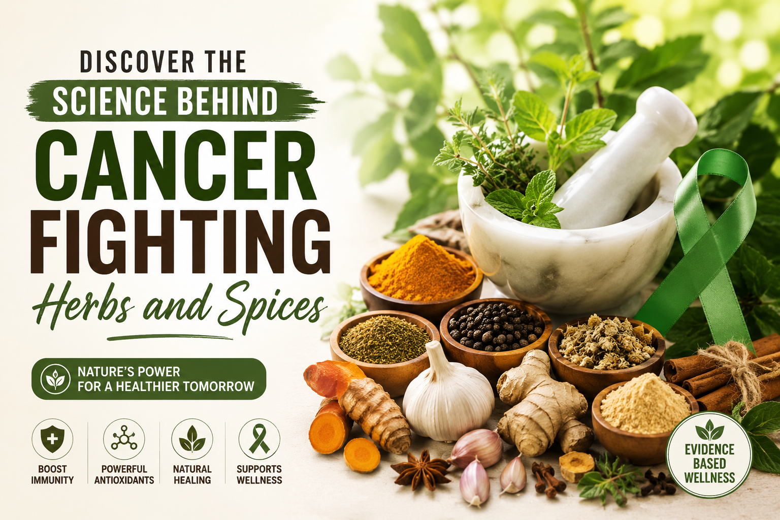 Discover the Science Behind Cancer Fighting Herbs and Spices