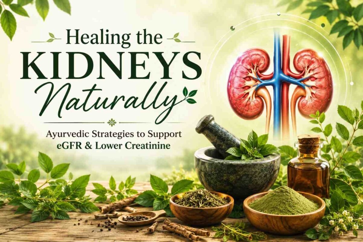 Healing the Kidneys Naturally Ayurvedic Strategies to Support eGFR and Lower Creatinine