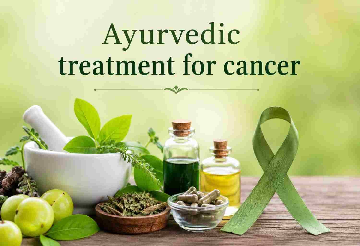 Ayurvedic treatment for cancer