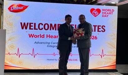 Dr. Prashant Jain Delivering a Lecture at Dabur India’s World Heart Day 2026