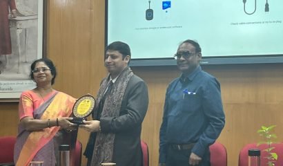 Dr. Prashant Jain participating in the International Conference on Medicinal Plants at Kirori Mal College, University of Delhi
